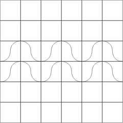風紋パターン参考例6