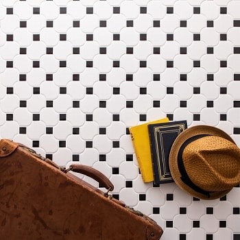 店舗 床タイル カーミット