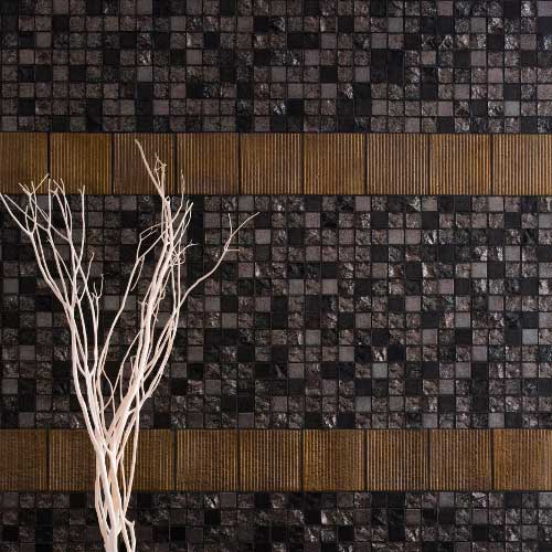 モザイクタイルのさび［錆］