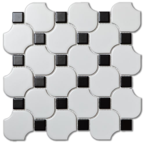 カーミット　QM6001 / モザイクタイル(白・黒)