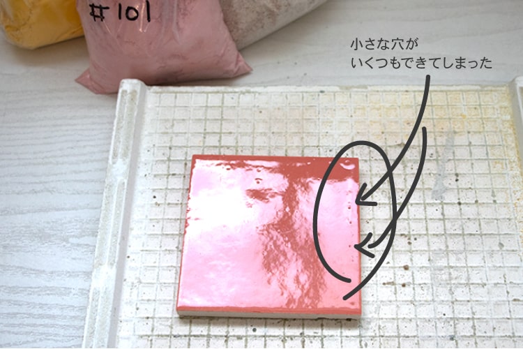 点点とした穴