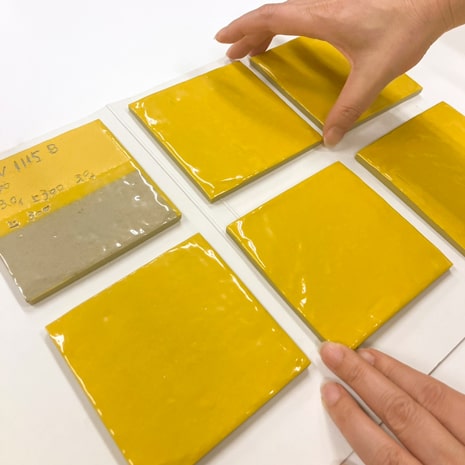 2回目に提出した見本焼き