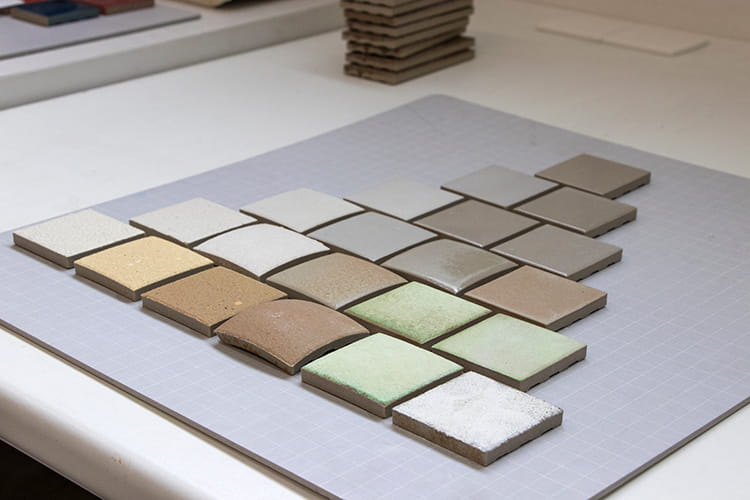 釉薬の三角座標